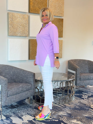LULU-B LILAC TUNIC