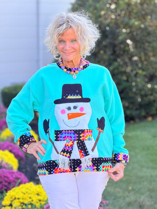SNOWMAN TOP Cathys Place