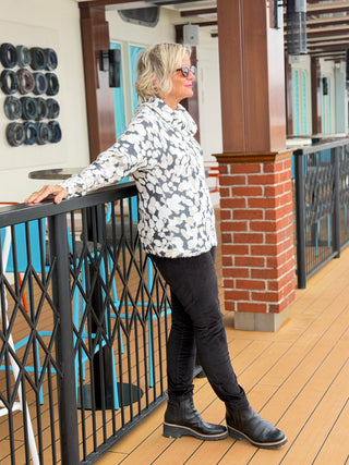 Ethyl Soft Shawlneck Sweater - Assist ETHYL JEANS