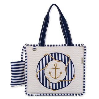 Anchor, Gold Anchor Shoulder Tote Headwear & Handbag Collections by Sun 'N' Sand