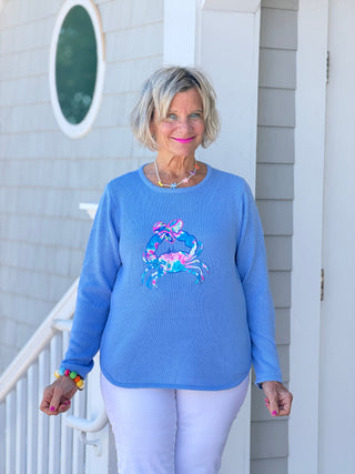 BEACH CLUB PERRI CRAB SWEATER LULU-B