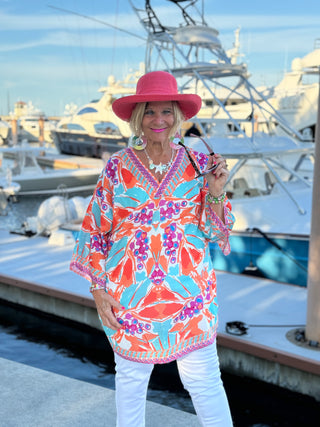 KEY WEST MANGO TROPICS BEACH COVER -UP FINAL SALE