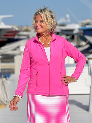 MARINA PINK STRIPE SKORT LULU b