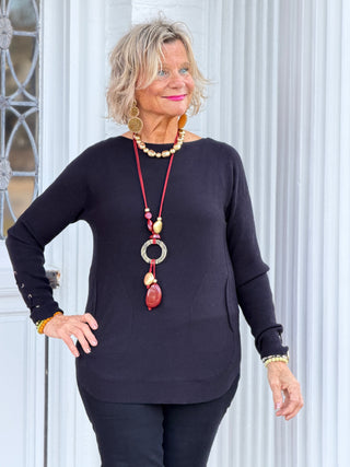 Ethyl Soft Pocket Sweater - Apply ETHYL JEANS