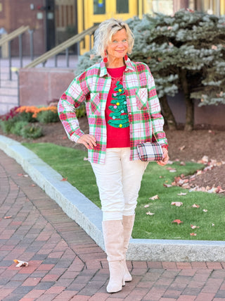 TREE Tree Embellished Christmas Sweater Cathys Place