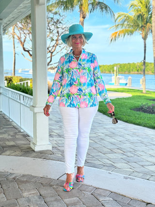 SEASHELL BEACH  ZIPPER - Cathys Place