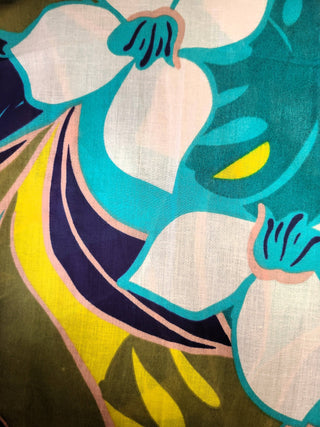 Vintage Leaf Ruffle Dress Cathys Place