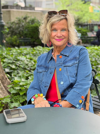 Ethyl Button Up Buttecup Jacket - Heavenly ETHYL JEANS