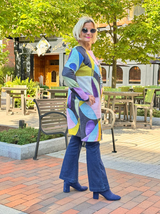 Ethyl Draped Open Front Cardi - Anticipate