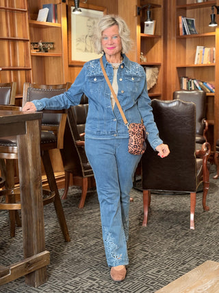 Ethyl Statement Denim Jacke navy - Automation ETHYL JEANS