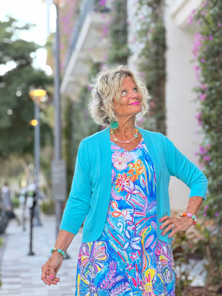 SUMMER BLUE FASHION DRESS TANGO MANGO