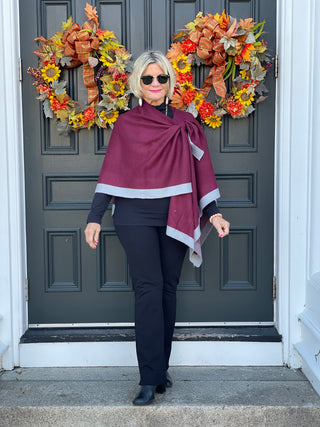 AUTUMN DAY TWO WAY WRAP