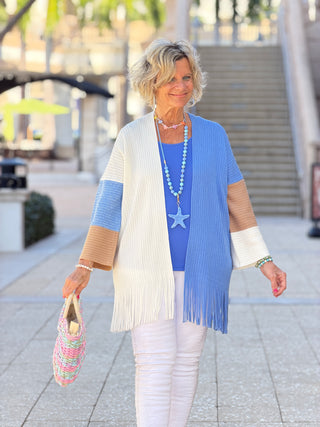 Vibes of Fringe Sweater - Cathys Place