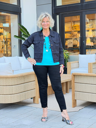 ETHYL BLACK THE END GAME PANT ETHYL JEANS