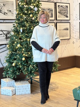 Black and White Turtle Sweater