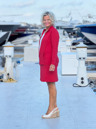 REGATTA RED SKORT LULU-B