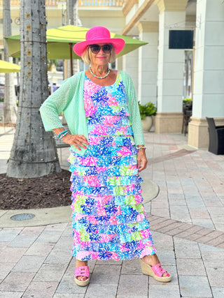 SALINA REEF CHA CHA MAXI DRESS