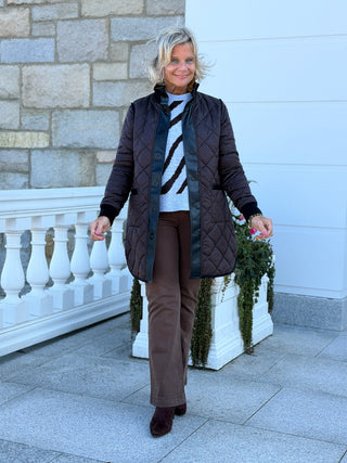 Reversible Puffer With SweaterRemovable Hood CHARLIE B