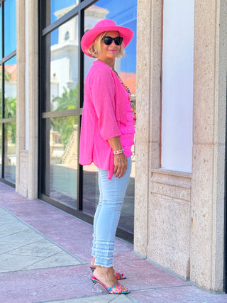 LULU-B LIGHT DENIM SOUTH BEACH ANKLE PANT