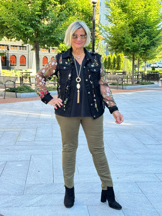 Ethyl The End Game OLIVE Pant - Intrinsic