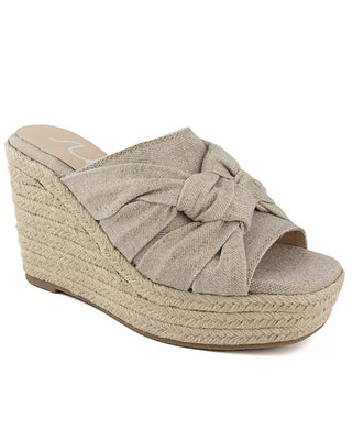 CLASSIC BEIGE SUMMER WEDGE