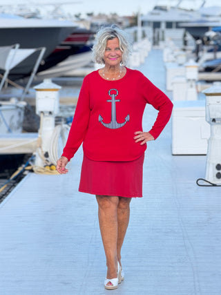 REGATTA RED SKORT LULU-B