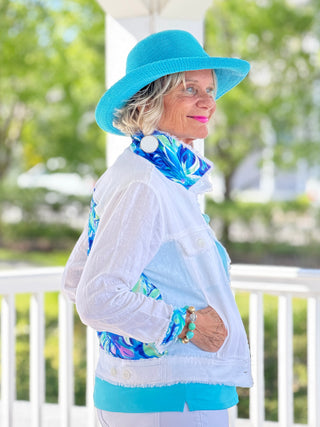 CAPE COD BREEZE LINEN JACKET TANGO MANGO
