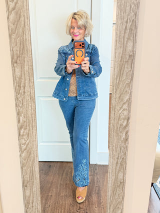 Ethyl Statement Denim Jacke navy - Automation ETHYL JEANS