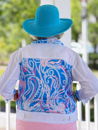 COTTON CANDY COAST LINEN JACKET Cathys Place