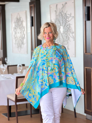 AQUA MARINE SEVEN WAY SCARF CATHYS RESORTWEAR