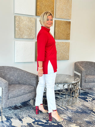 LULU-B RED TUNIC