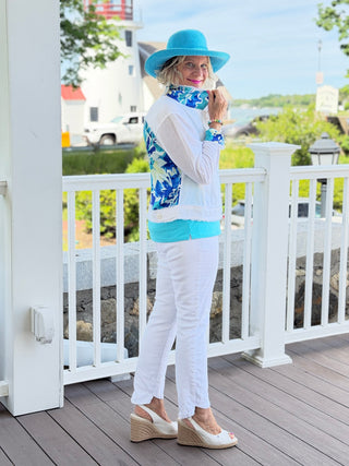 CAPE COD BREEZE LINEN JACKET TANGO MANGO