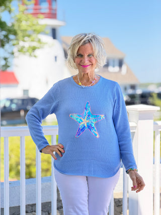 BEACH CLUB PERRI STARFISHGSWEATER LULU-B