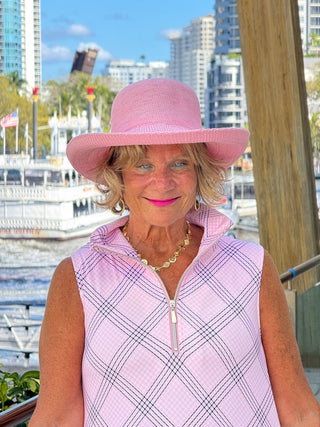 LULU B PINK CHIC ZIPPER SWING DRESS