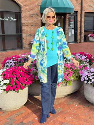 Classic Long Length Cardi - Riverton