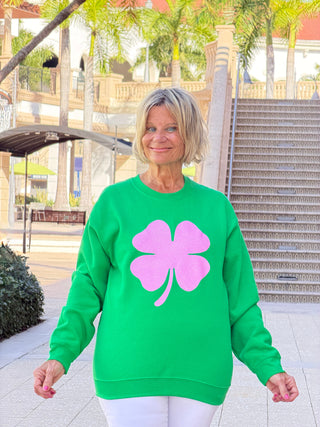 Glitter St. Pattys Day Sweatshirt - Womens St. Patricks Day Cathys Place