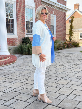 Hello Holiday Fringe Sweater Cathys Place