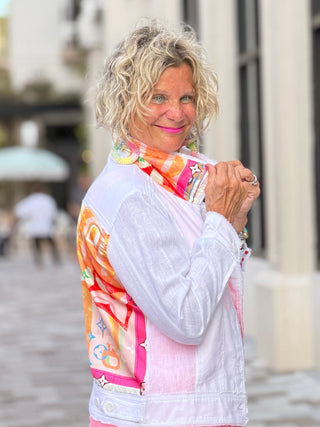 LINEN PALM BEACH DESIGNER  JACKET Cathys Place