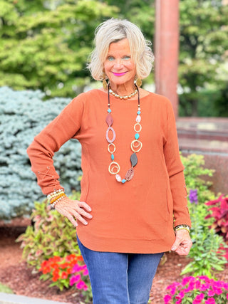 Ethyl Soft Pocket Sweater - Conserve ETHYL JEANS