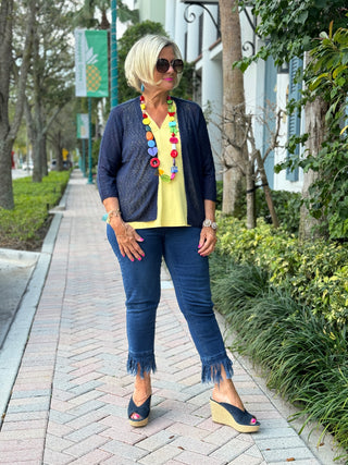 LULU-B HUNTER NAVY WRAP