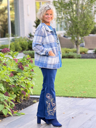 FALL BLUES CARDIGAN Cathys Place