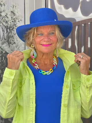 KEY WEST LIME LINEN JACKET