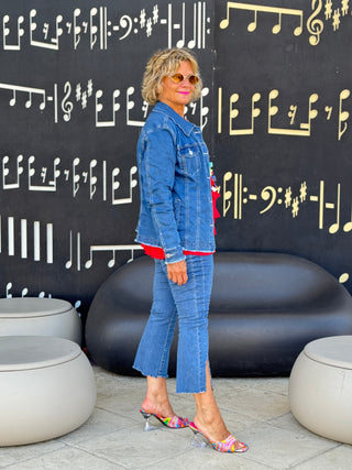 Ethyl Eyelet Elegance Jacket - Edison