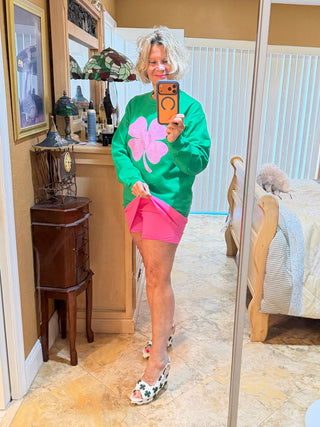 Glitter St. Pattys Day Sweatshirt - Womens St. Patricks Day Cathys Place