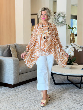 Simple Style Silk top Cathys Place