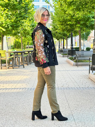 Ethyl The End Game OLIVE Pant - Intrinsic