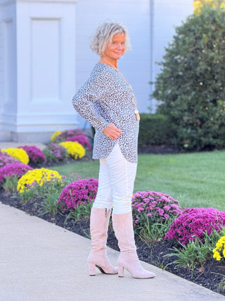 LULU-B CHEETAH 2 POCKET SCOOP LULU-B