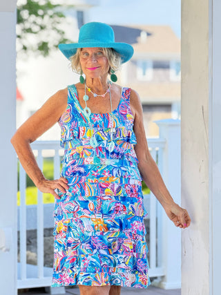 SEASIDE JEWELS CHA CHA DRESS TANGO MANGO
