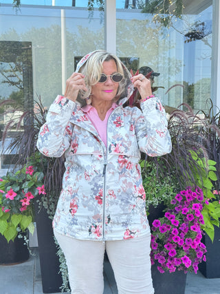 Women's New Englander® Floral Printed Rain Jacket