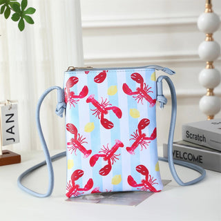Colour Print Cellphone Bag - Lobster Cathys Place